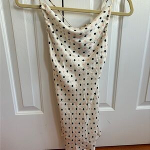 Princess Polly- polka dot mini dress- size 2